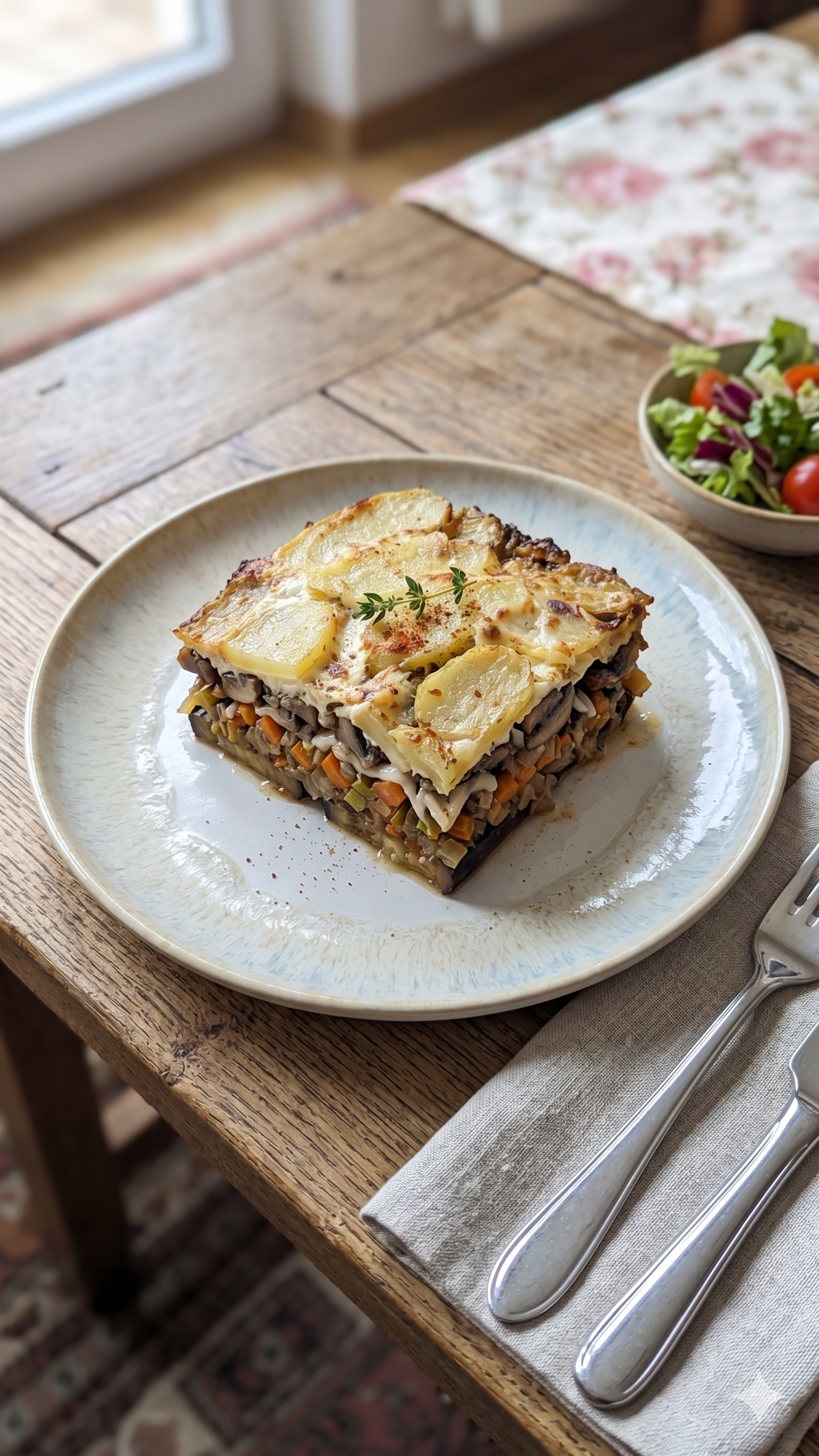 Vegetable and Mushroom Moussaka